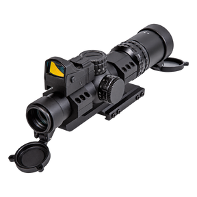 Visor Firefield RapidStrike 1-4x24 con mira Impact Mini, vista 3