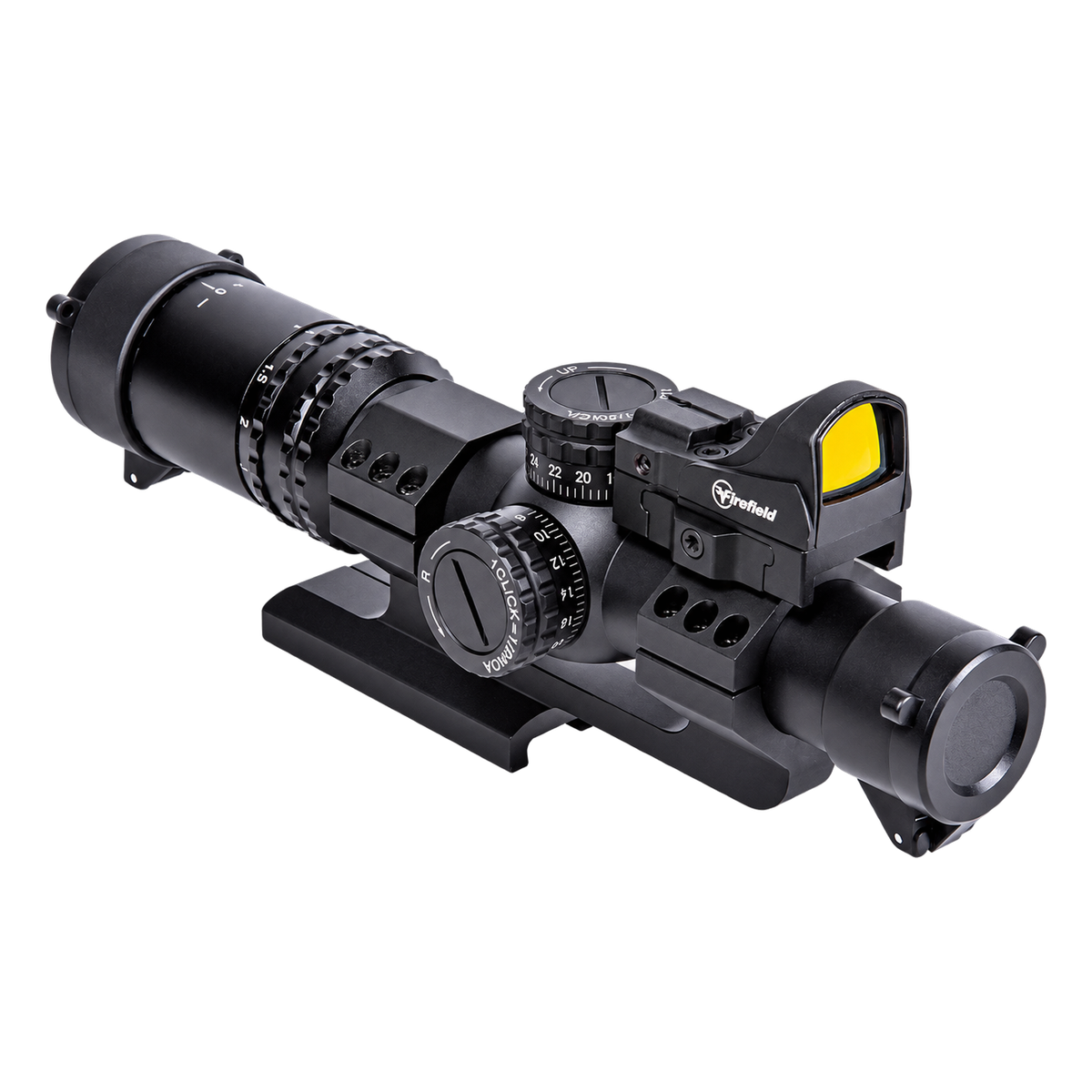 Visor Firefield RapidStrike 1-4x24 con mira Impact Mini