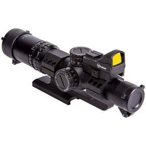Visor Firefield RapidStrike 1-4x24 con mira Impact Mini, vista del producto