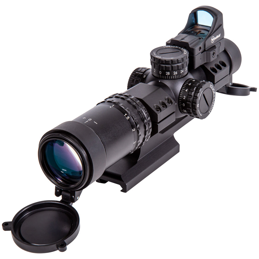 Visor Firefield RapidStrike 1-4x24 con mira Impact Mini, vista del producto
