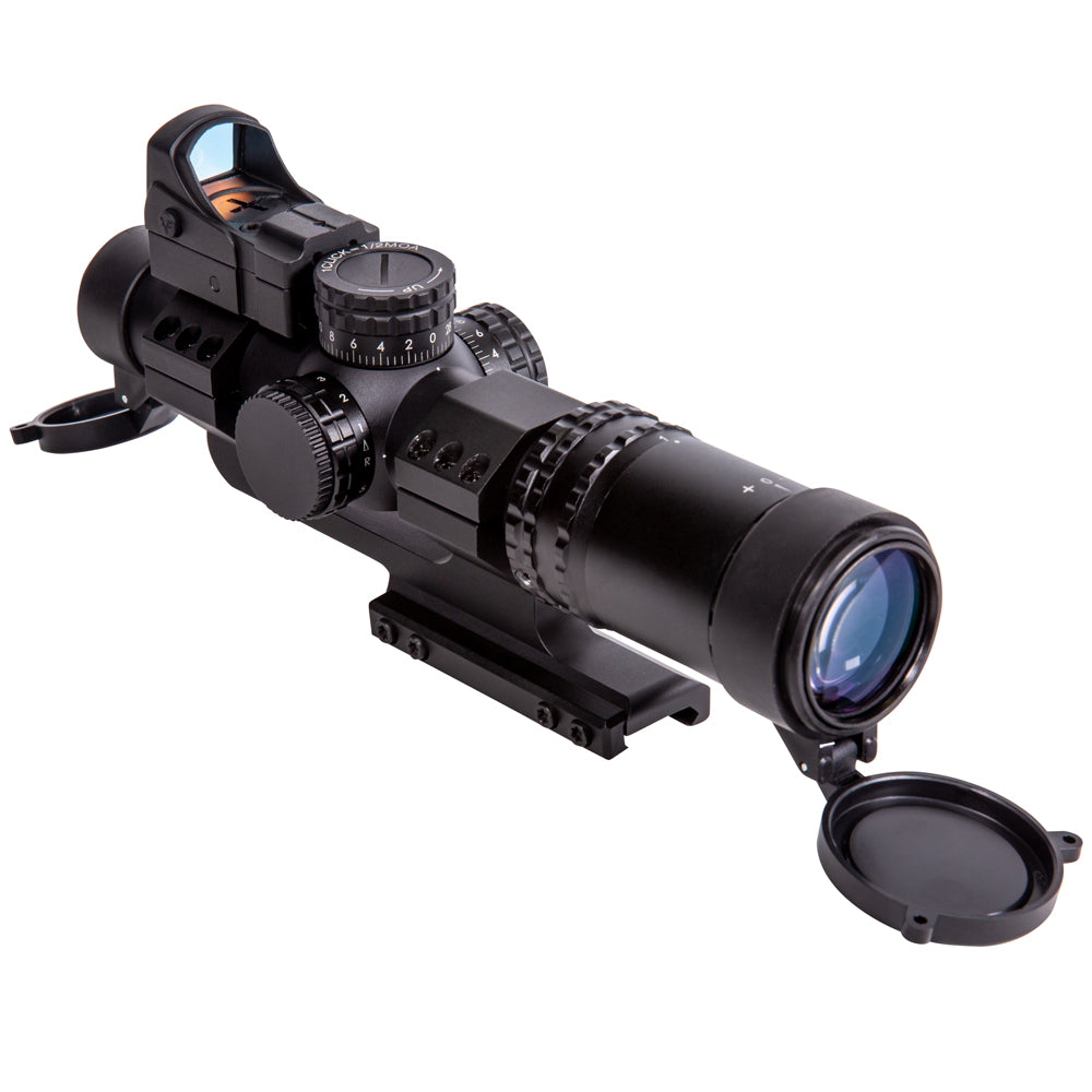 Visor Firefield RapidStrike 1-4x24 con mira Impact Mini, vista del producto