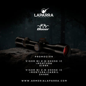 PROMOCIÓN Visor compacto BLASER B1 2,8-20X50 iC - Infinity