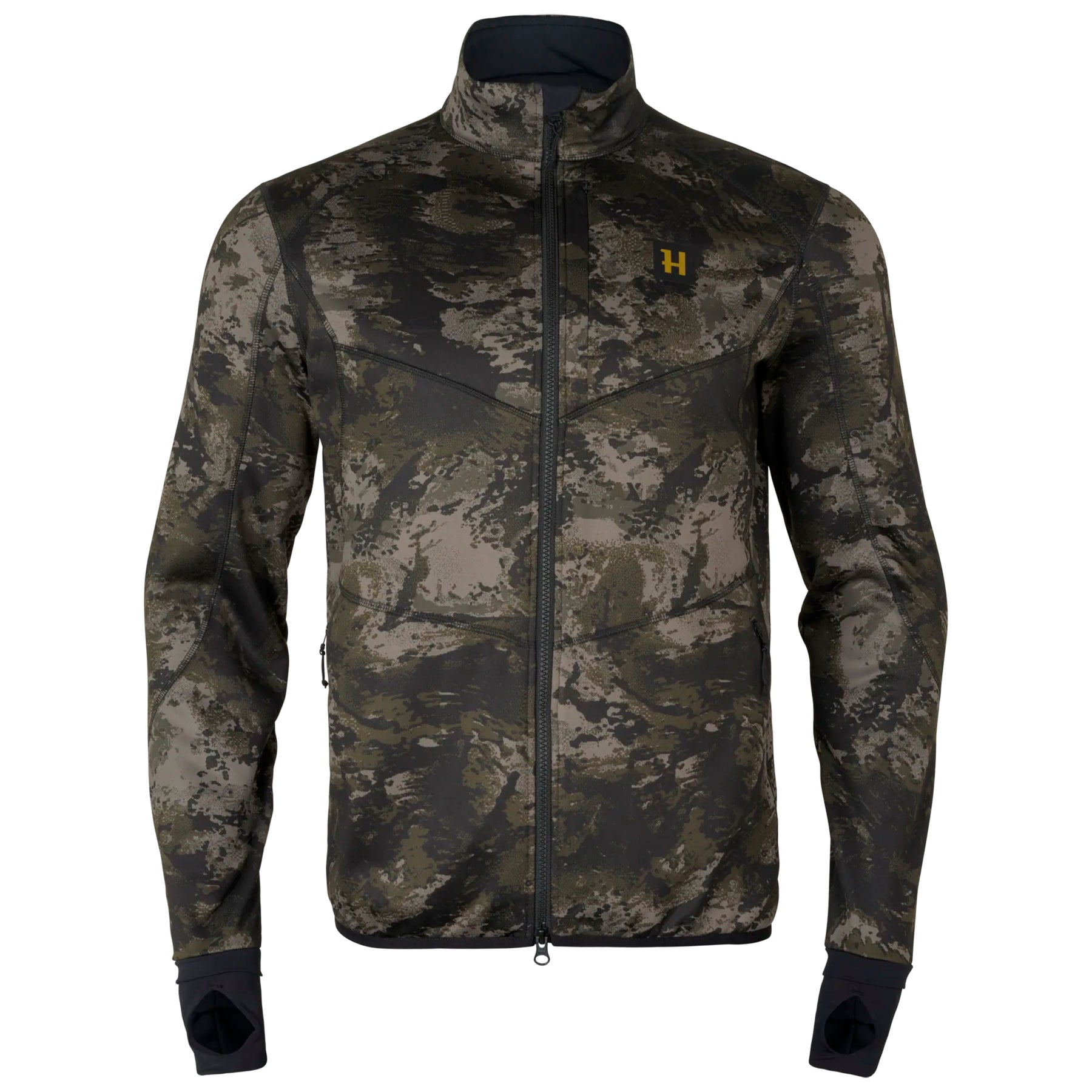 Chaqueta polar HÄRKILA Noctyx Camo Full Zip Fleece