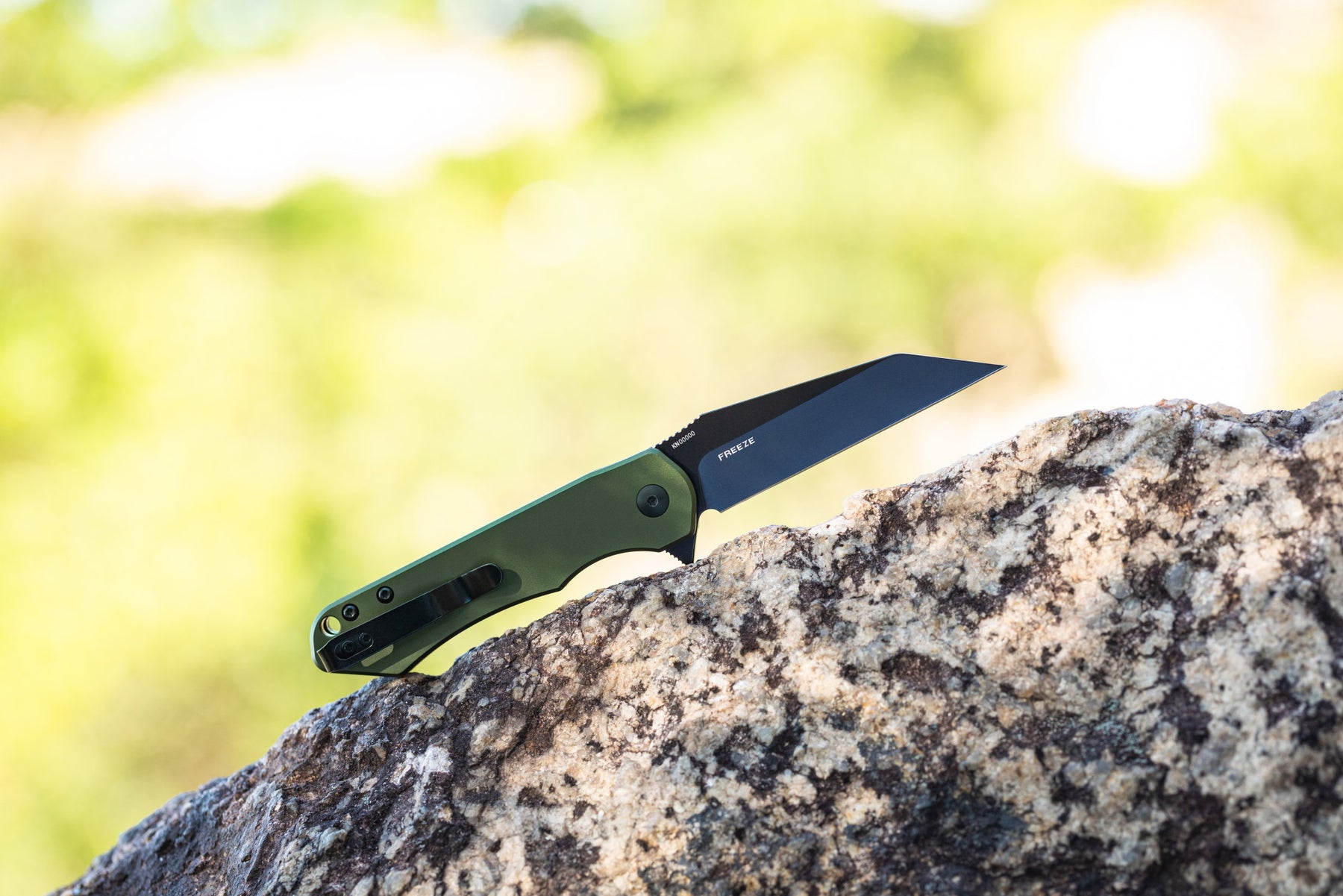Navaja plegable Oknife Freeze con hoja Wharncliffe