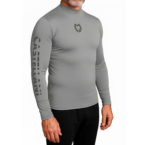Camiseta térmica manga larga Castellani - LIQUIDACION POR REFORMA - ROJA O GRIS