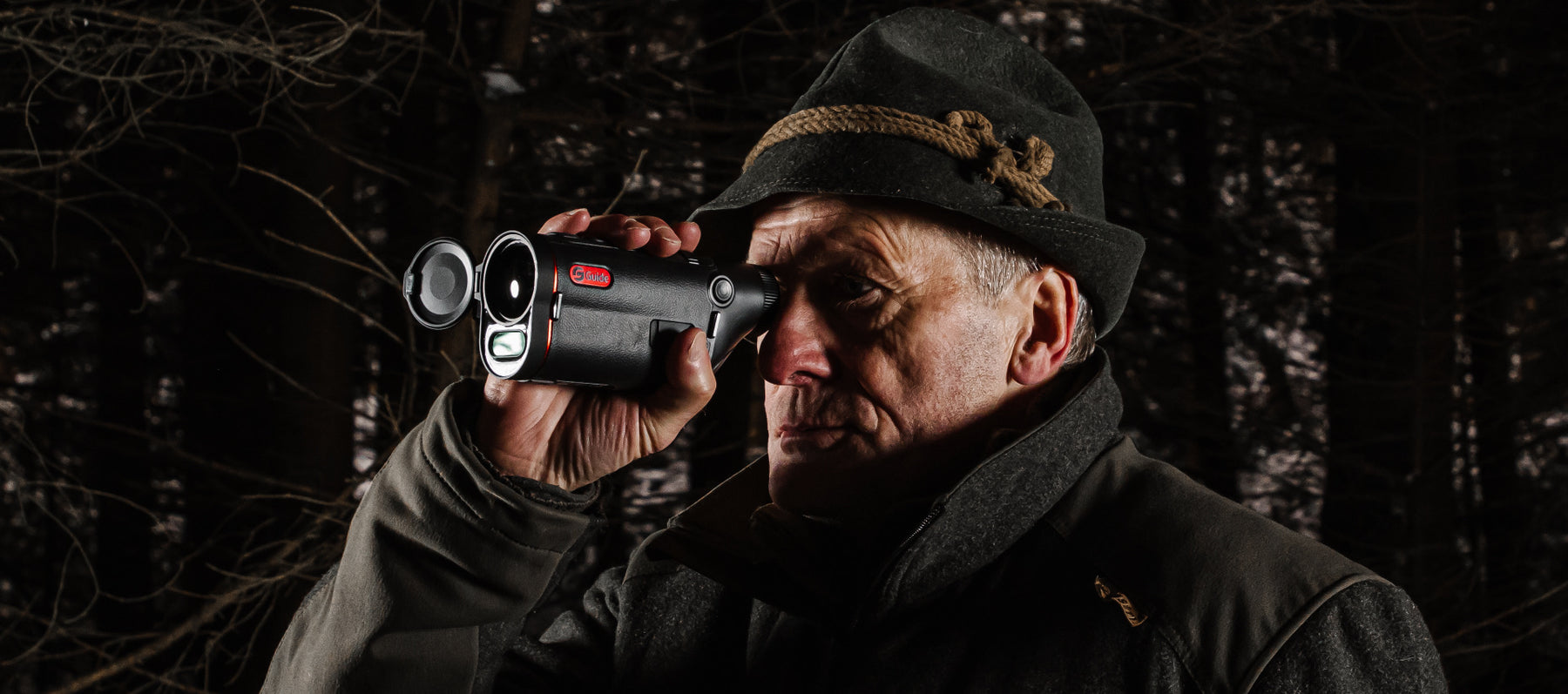 Monocular térmico GUIDE TD Gen3 LRF con telémetro