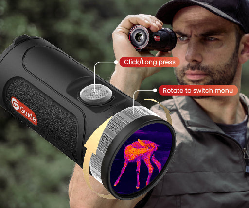 Monocular térmico compacto GUIDE TE211M