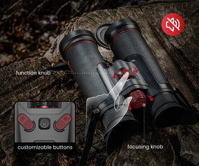 Prismático térmico GUIDE TN650L 2.0 con telémetro láser
