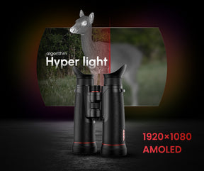 Prismático térmico GUIDE TN650L 2.0 con telémetro láser