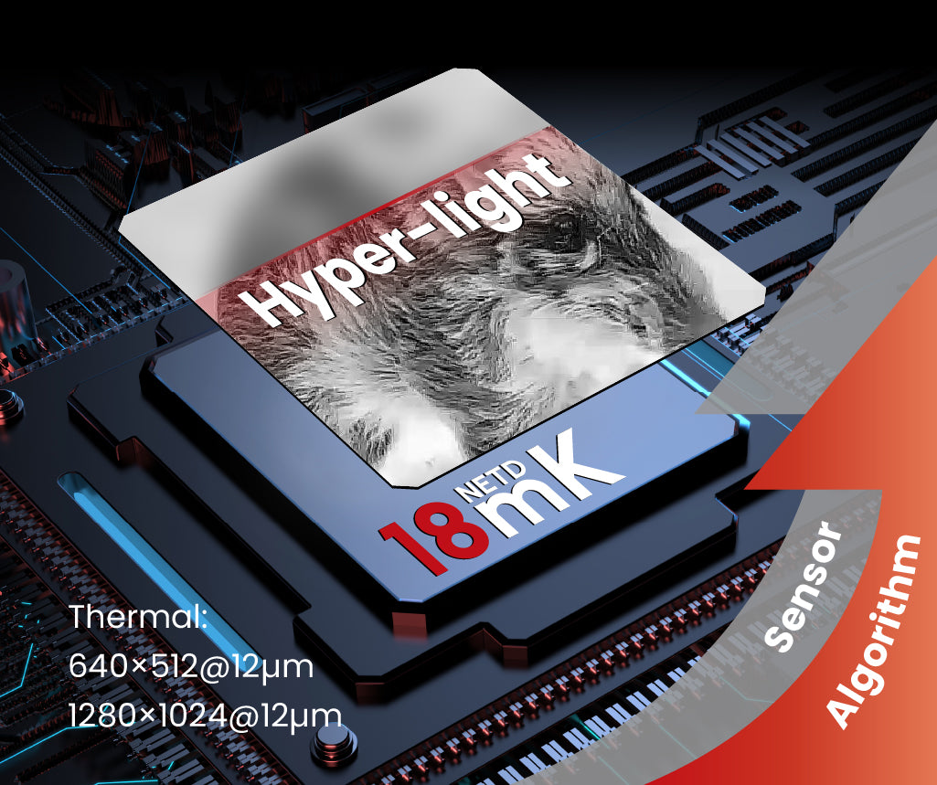 Visor térmico dual TU MUO 3.0 GUIDE TU1250M 3.0 con telémetro (LRF)