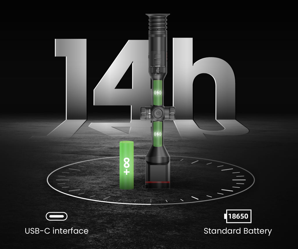 Visor térmico dual TU MUO 3.0 GUIDE TU1250M 3.0 con telémetro (LRF)