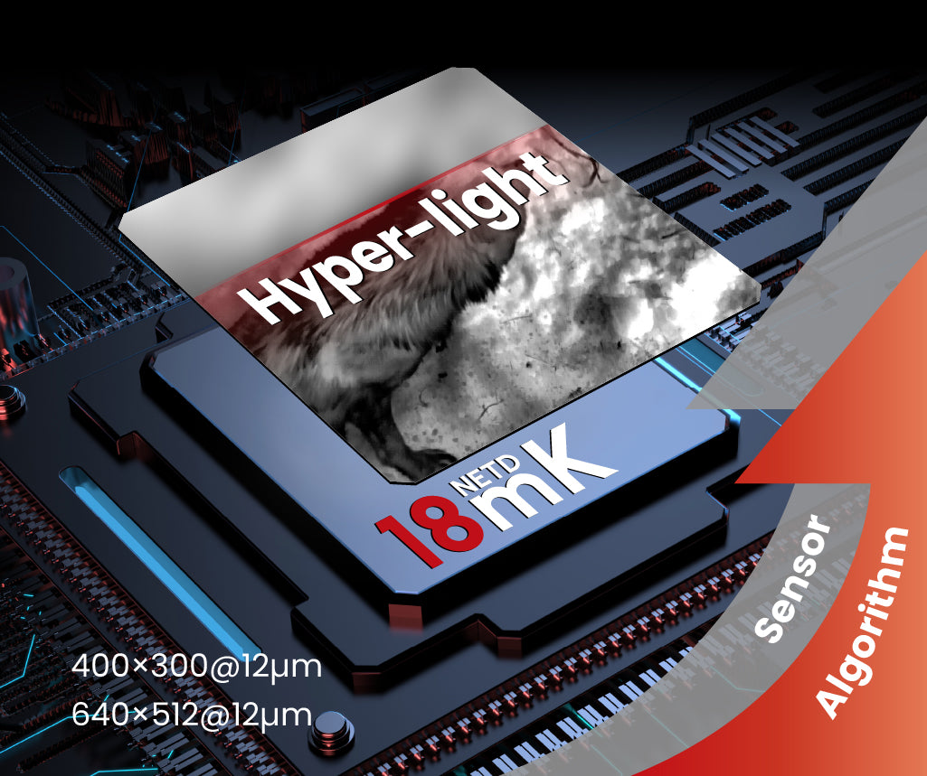 Visor térmico GUIDE TU435L 3.0 con telémetro (LRF)