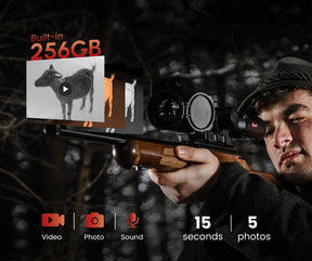 Visor térmico dual TU MUO 3.0 GUIDE TU650M 3.0 con telémetro (LRF)