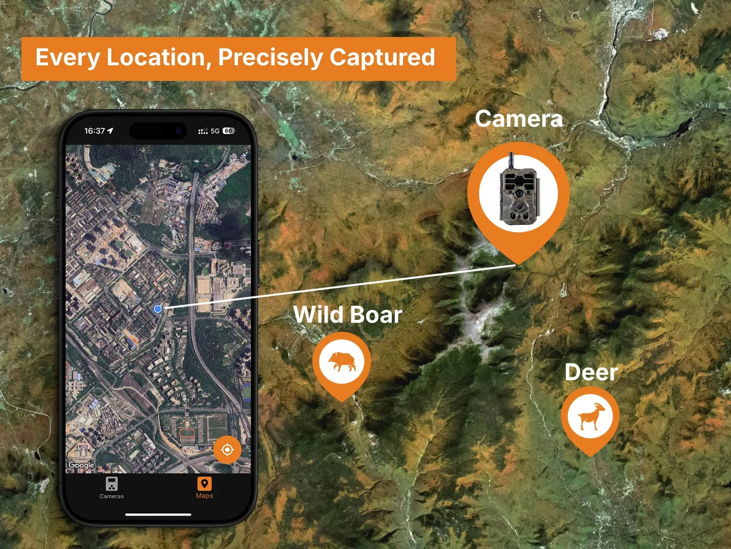 Cámara Fototrampeo Gardepro X80GL 4K con GPS