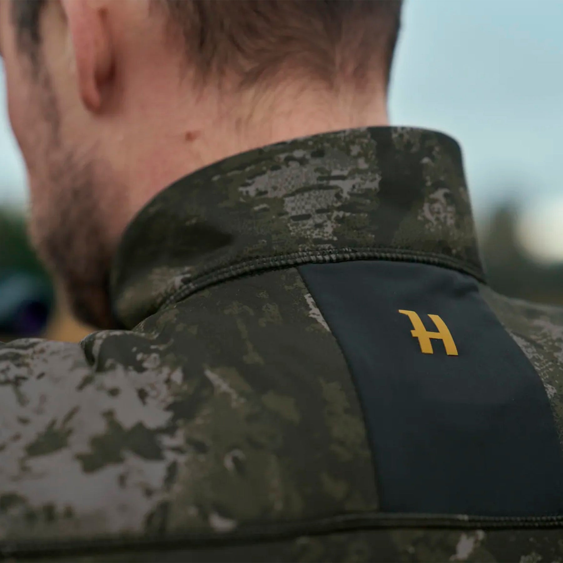 Chaqueta polar HÄRKILA Noctyx Camo Full Zip Fleece