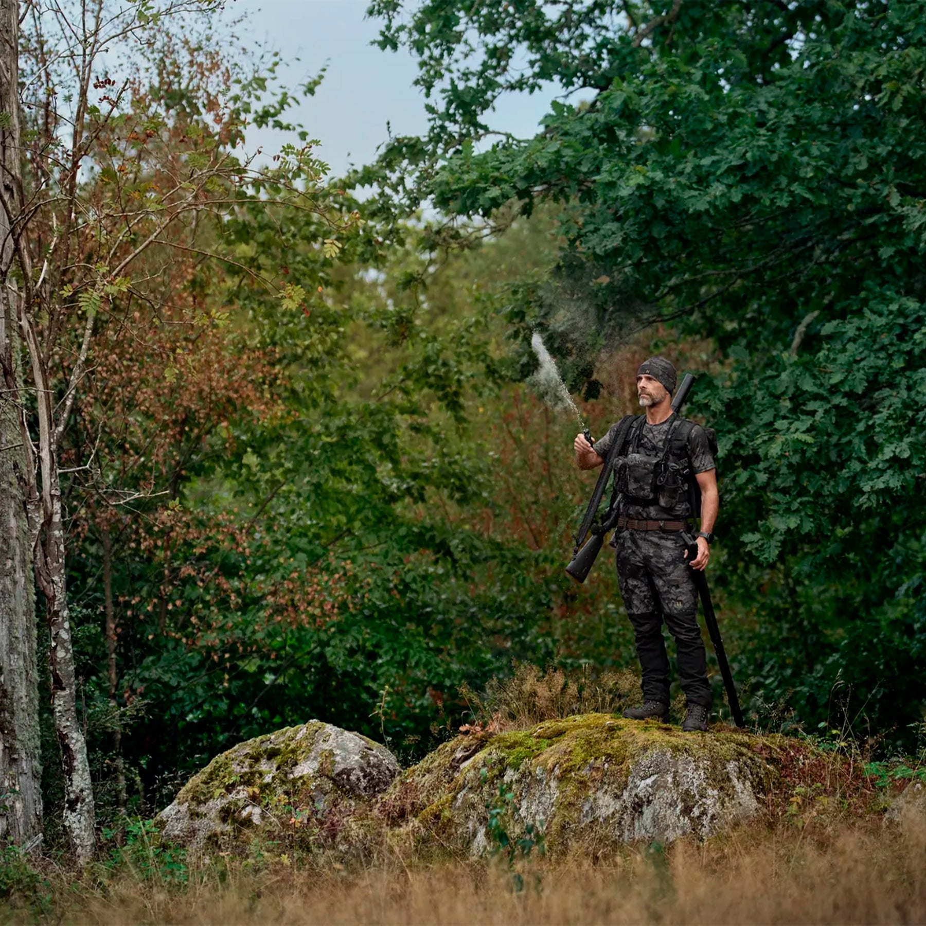 Camiseta Härkila Noctyx Camo S/S