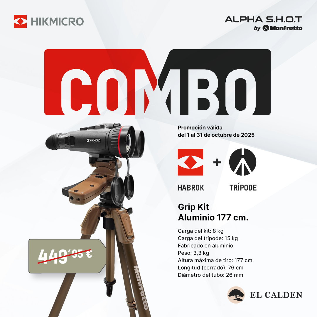 Binocular Multiespectro con telémetro Hikmicro Habrok Pro HQ50LN IR 940nm