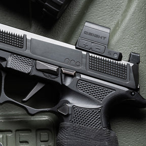 Visor de punto rojo multi-retícula OSIGHT S - 2 MOA + 32 MOA con carcasa OAL