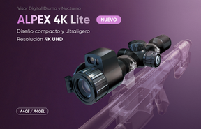 Visor nocturno diurno digital Hikmicro 4K Alpex A40EL Lite con Telémetro