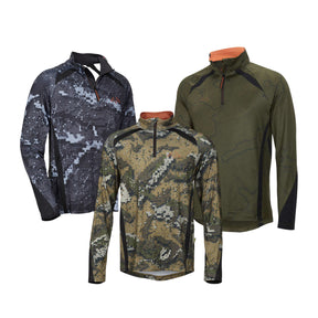 Camiseta larga Swedteam Half-Zip Alpha Antibite · vista 1