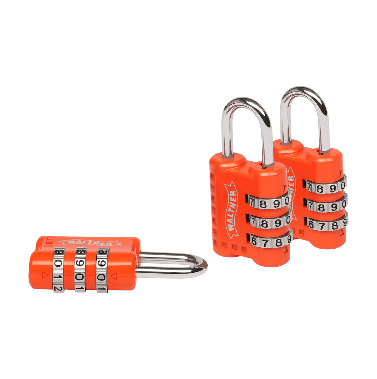 Set 3 Candados de Seguridad para Estuche WALTHER RS3