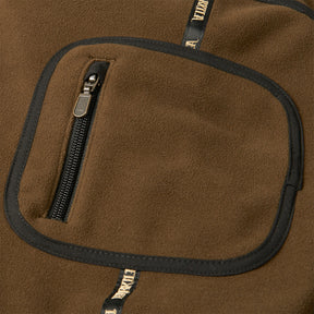 Chaqueta polar reversible Härkila Kamko con Gore-Tex y Cortavientos color verde naranja