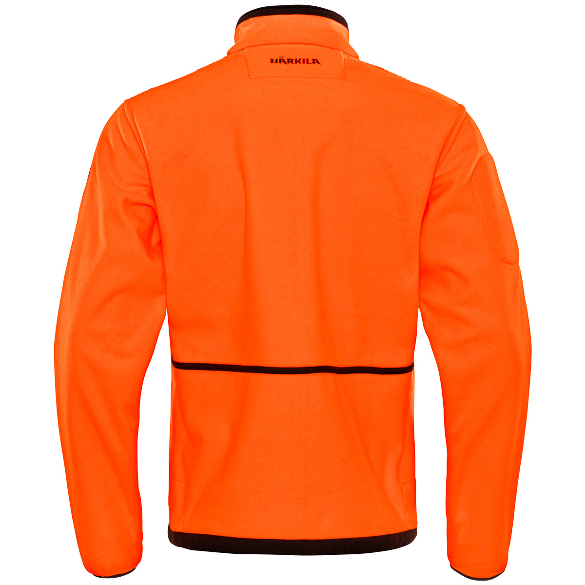 Chaqueta polar reversible Härkila Kamko con Gore-Tex y Cortavientos color verde naranja