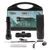 Kit de caza con Linterna LED FORCE ONE 1.000 lum B-Vision