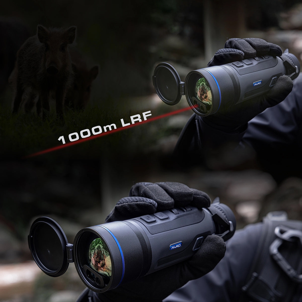 Monocular térmico con telémetro PARD Leopard 640 eX