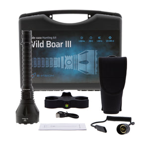 Linterna B-Vision WILD BOAR III imagen kit caza