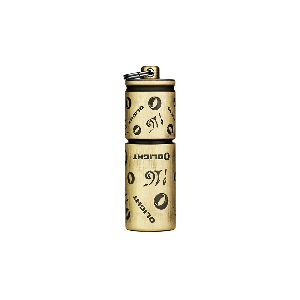 Linterna llavero Olight i16 Brass Anniversary – edición limitada 16.º aniversario, recargable