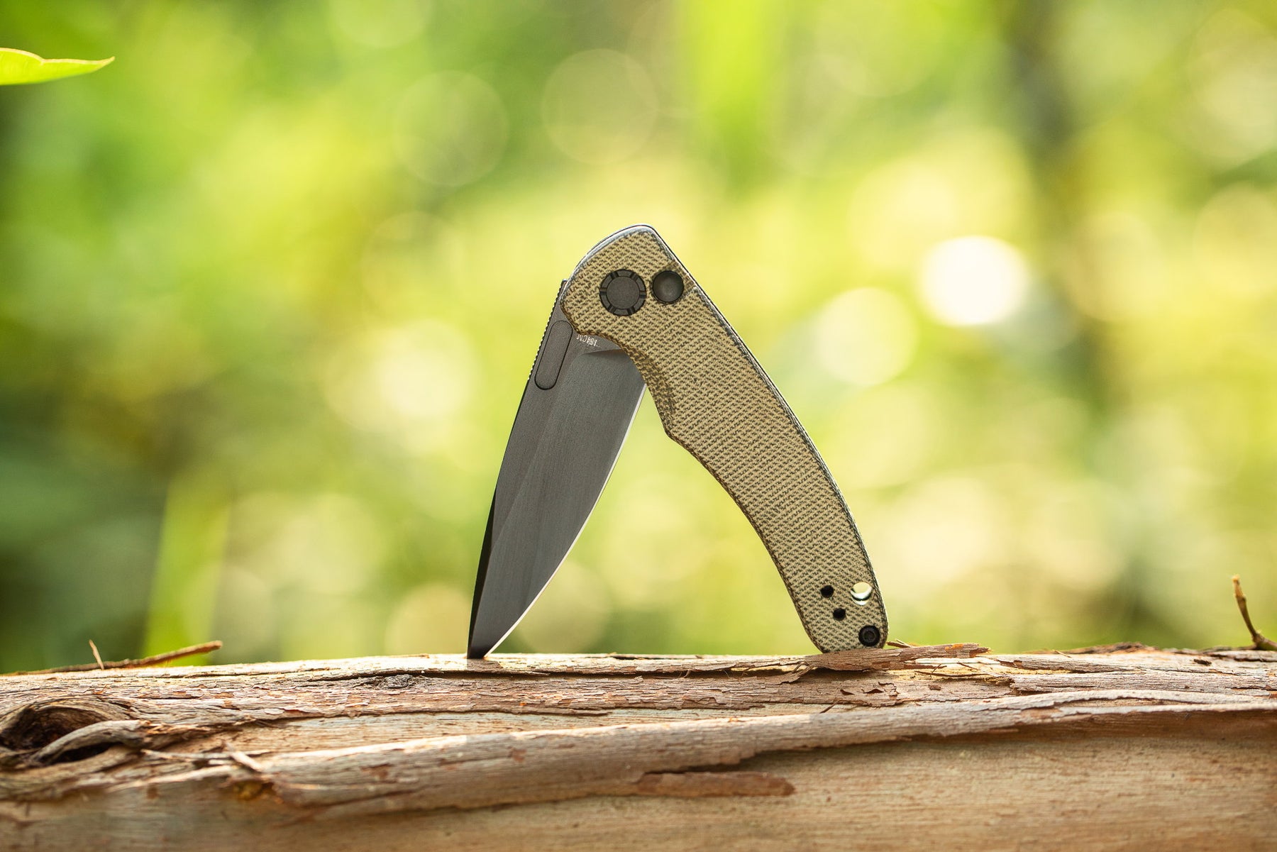 Navaja plegable Oknife Mettle 2 OD Green Micarta