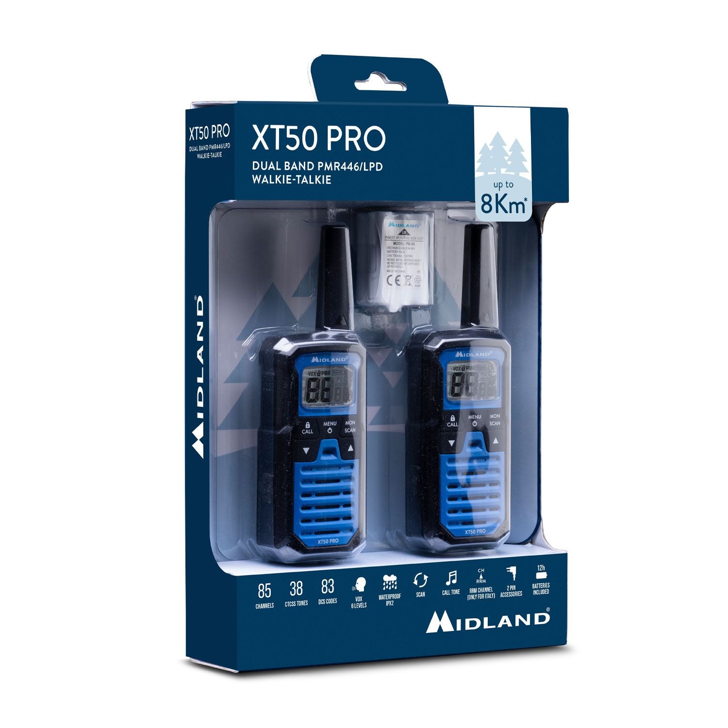 Walkie Talkies MIDLAND XT50 PRO set
