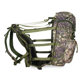 Mochila de caza porta-rifle Nature by Marsupio Suede Camo 65 litros PF Pro