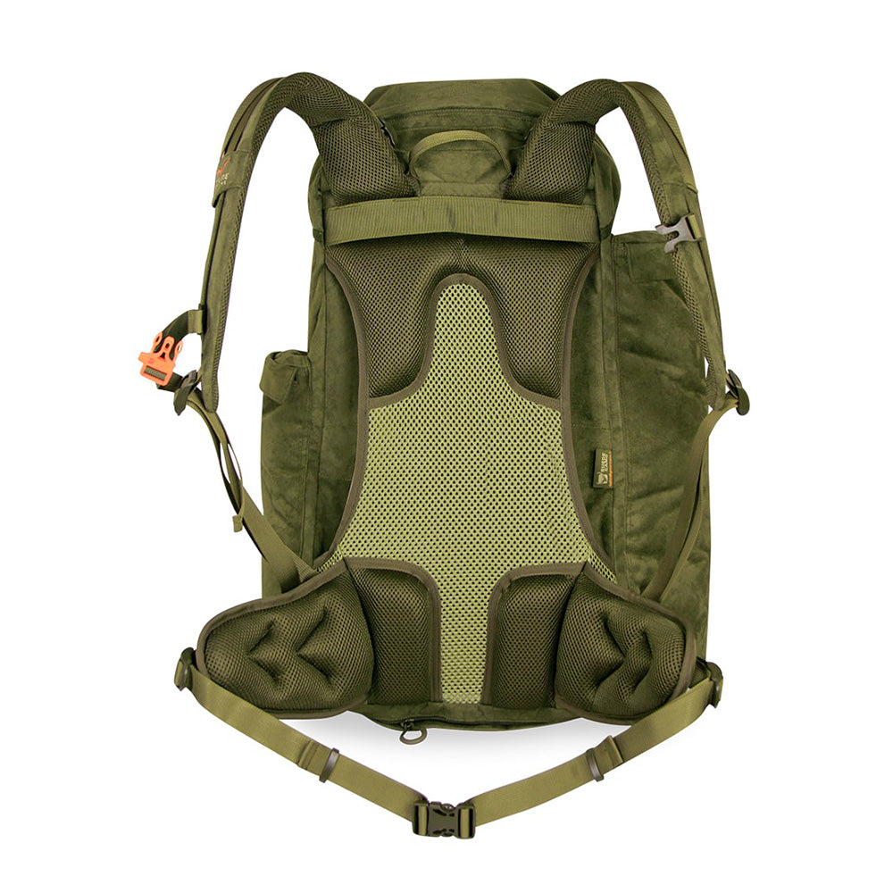 Mochila de caza porta rifle Nature by Marsupio Suede 45 + 10 Litros