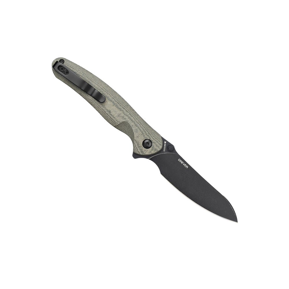 Navaja plegable Oknife Drever OD Green Micarta