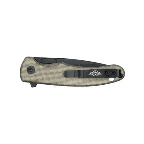Navaja plegable Oknife Mettle 2 OD Green Micarta