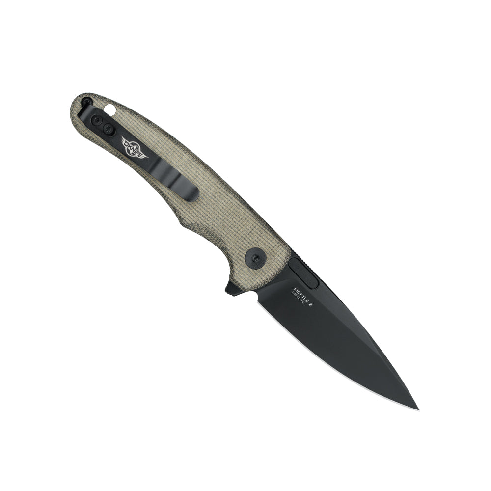 Navaja plegable Oknife Mettle 2 OD Green Micarta