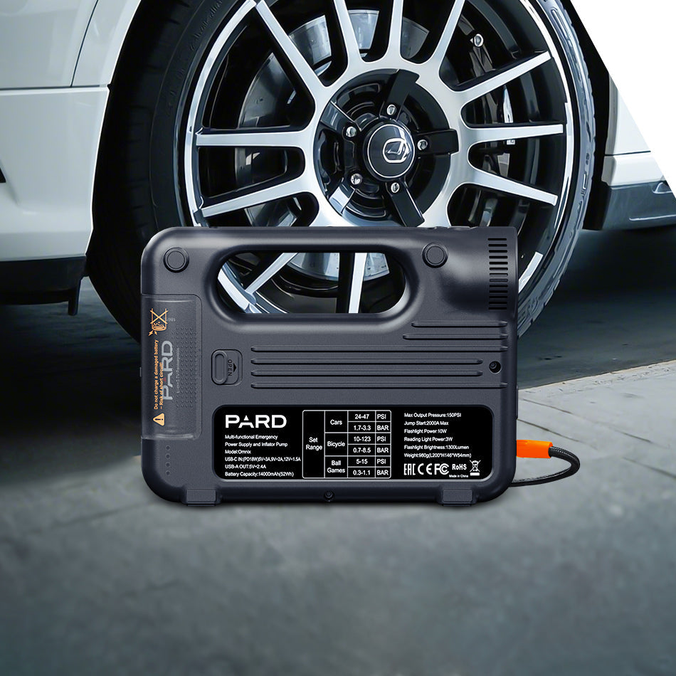 Estación de carga PARD Omnix energía de emergencia