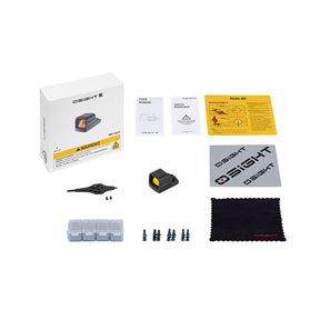 Visor de punto rojo OSIGHT K - 6 MOA carcasa de aluminio