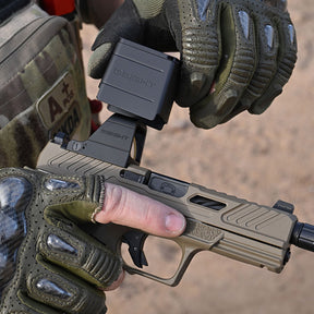 Visor de punto rojo multi-retícula OSIGHT X - 3 MOA + 32 MOA con carcasa OAL