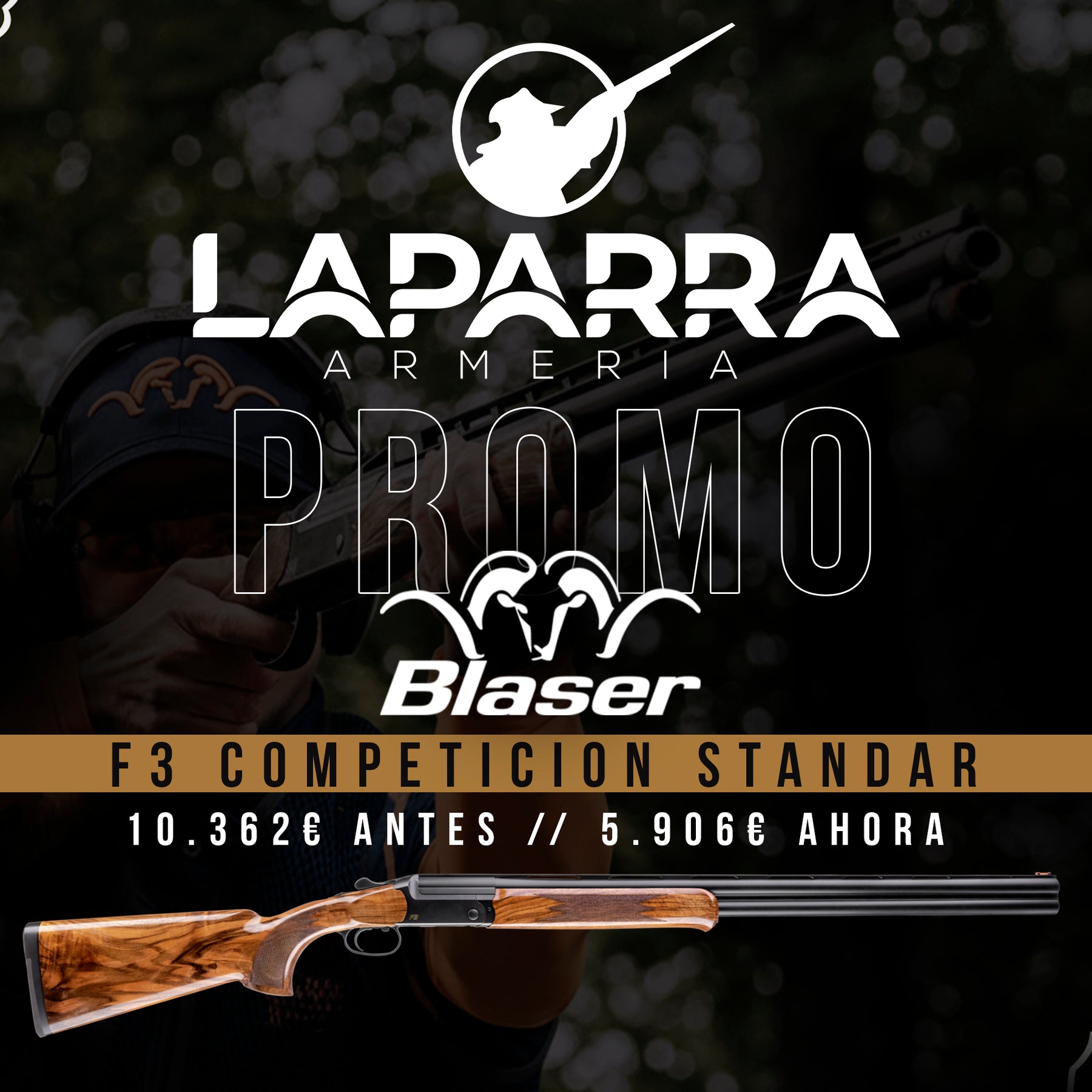 Escopeta BLASER F3 Competición Standard