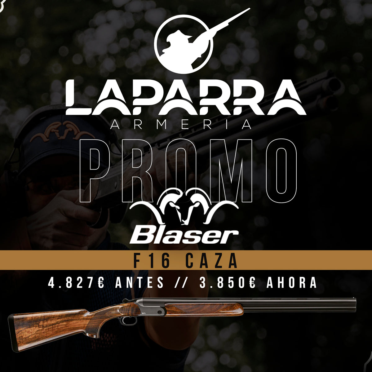 Escopeta BLASER F16 Caza