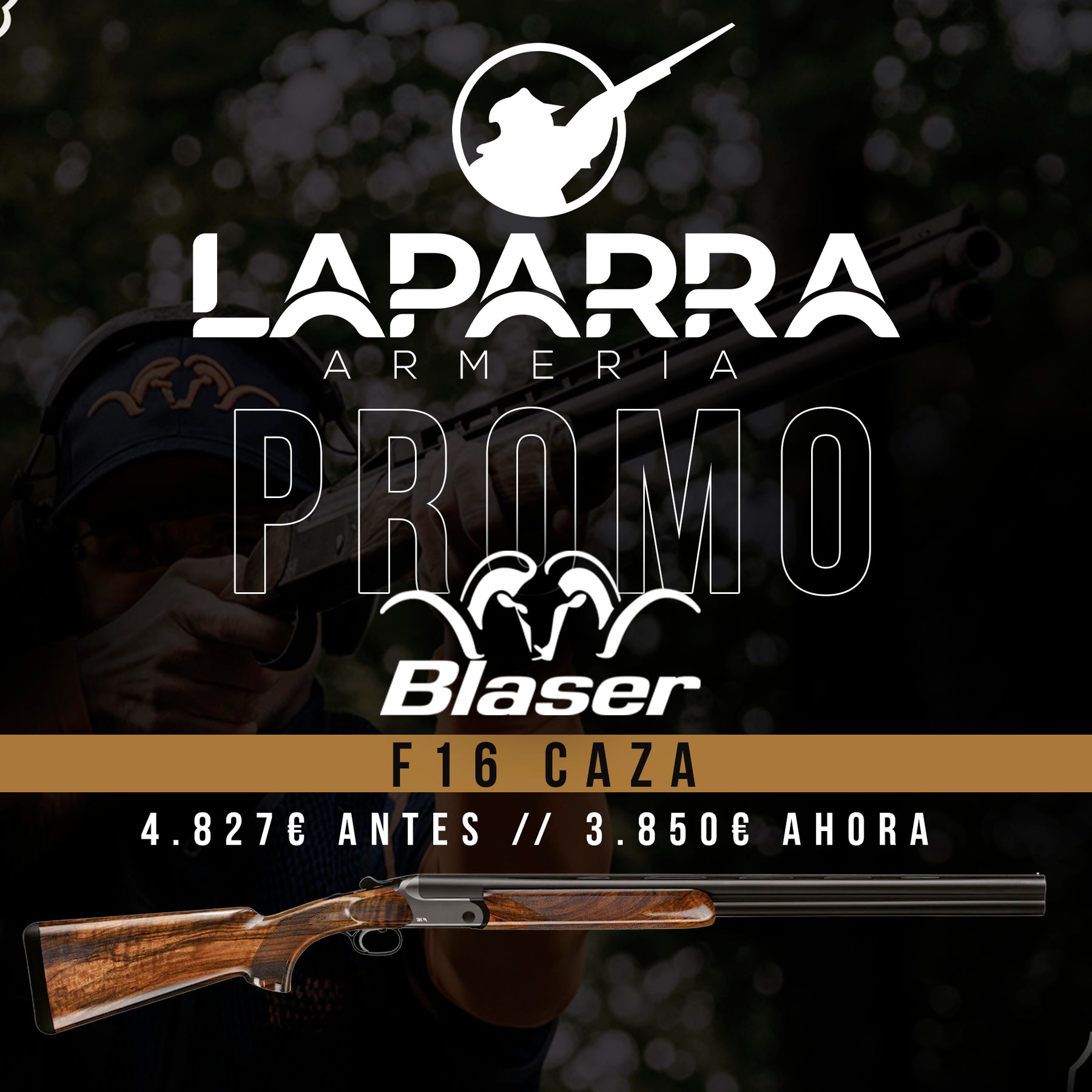 Escopeta BLASER F16 Caza