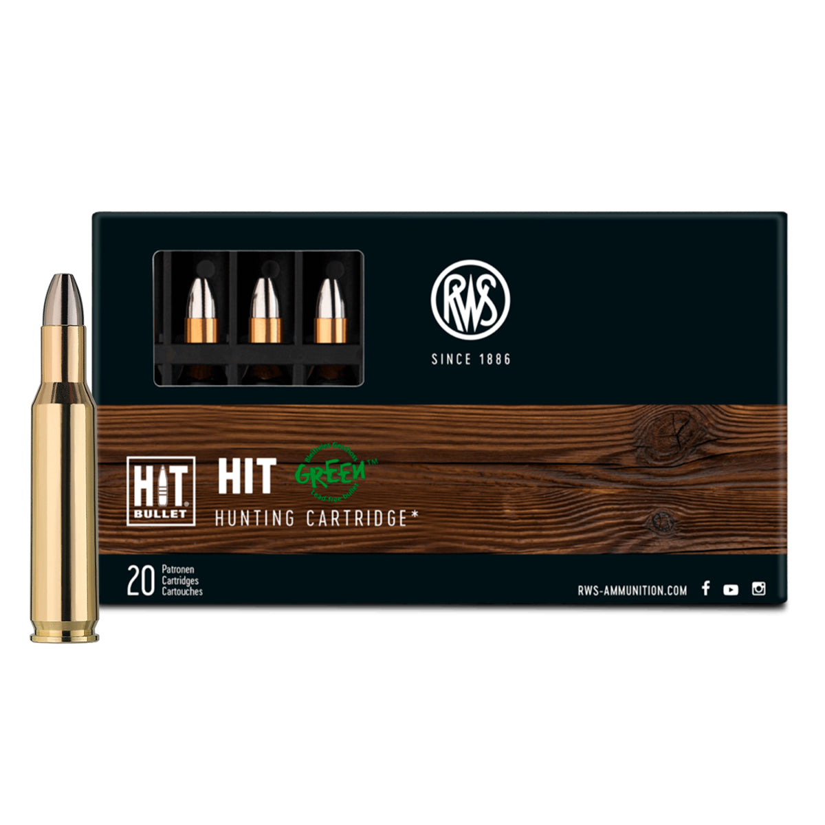 Munición Caza RWS HIT – Green