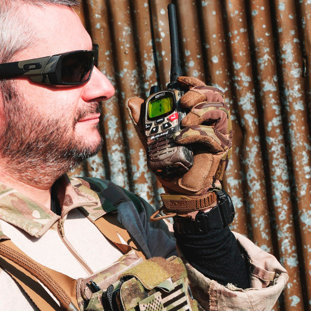 Walkie Talkie MIDLAND G9 Pro Mimetic bibanda PMR446/ LPD