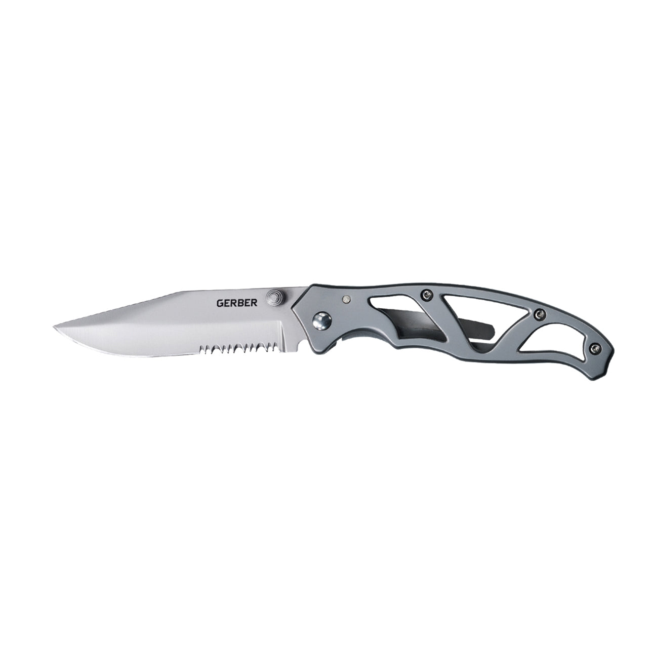 Cuchillo plegable Paraframe II filo dentado acero inoxidable GERBER