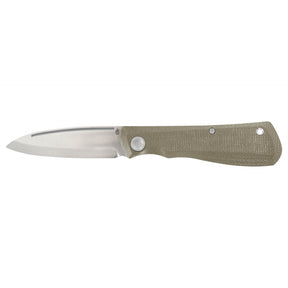Cuchillo plegable Mansfield filo liso micarta GERBER