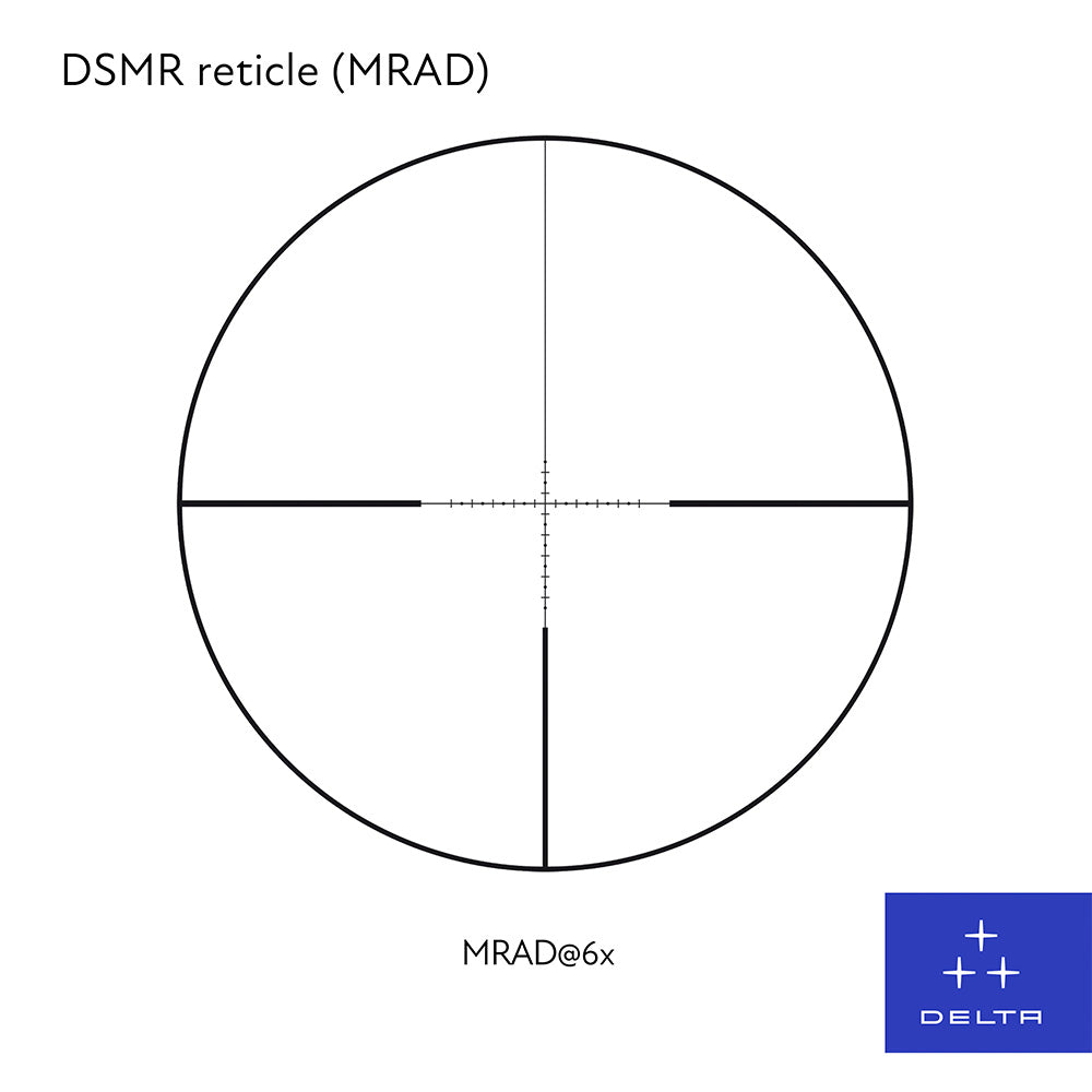 Visor Stryker HD 1-6×24 SFP Di-MD Delta Optical