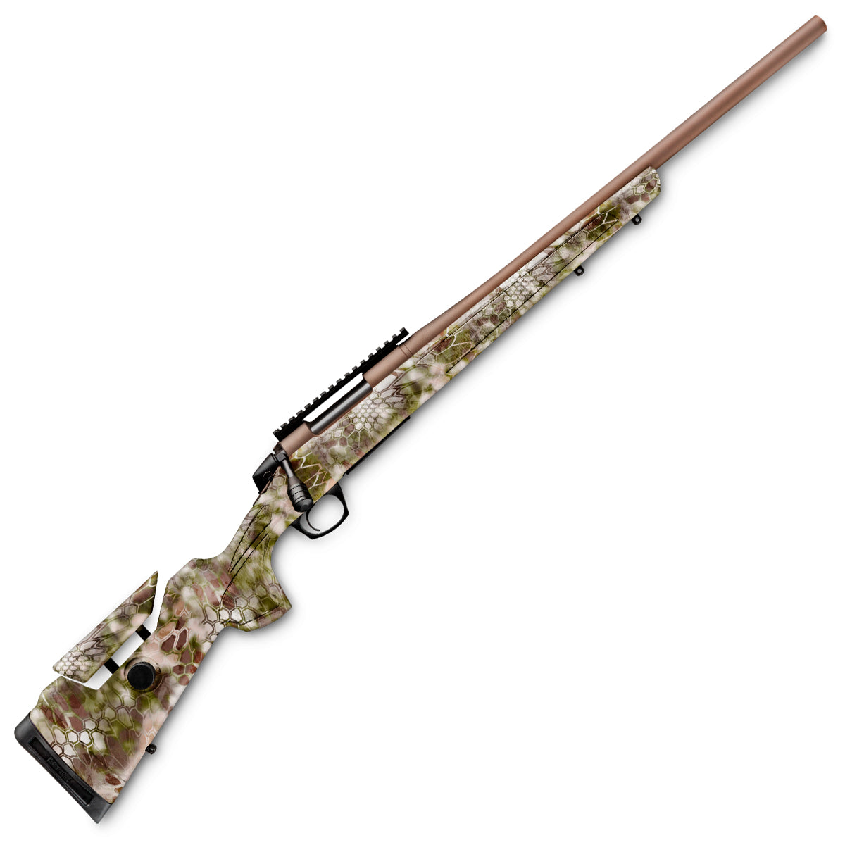 Rifle de cerrojo CVA Cascade LRX Kryptek Highlander